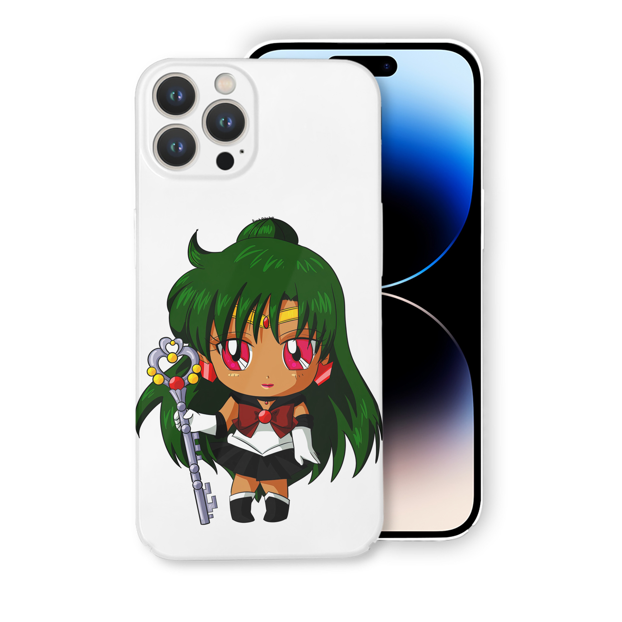 （画像用） 美少女戦士セーラームーン 冥王せつな Sailor Moon Meiou Setsuna 【iPhone 14シリーズ対応】ハードケース